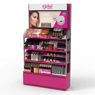 WeiTu | MDF floor standing display with light,display floor case