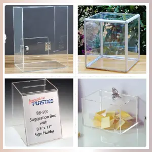 Suggestion Box And Ballot Boxes