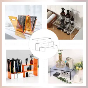 Acrylic U-Shaped Risers
